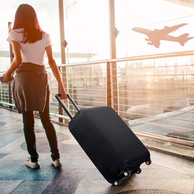 7-Mi Travel Luggage Cover Protector, Washable Suitcase Protector Anti-scratch Spandex Baggage Covers Fits 31-32 Inch Luggage - Image 5